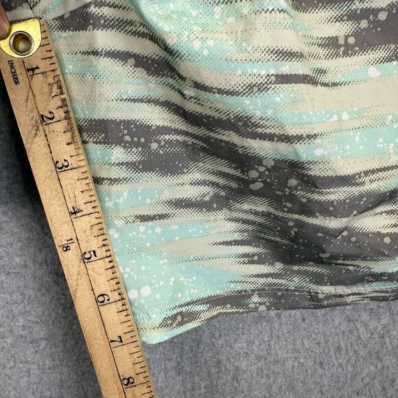 Nike Dri Fit Mens Size Large Drawstring Waist Swim Trunks Shorts Blue Brown - Picture 6 of 7